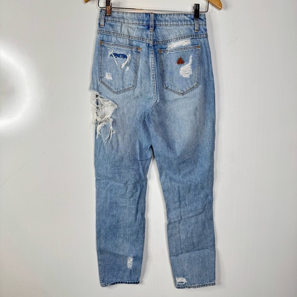 Abrand Super Distressed ‘94 High Slim Jeans Size 8/26 - Picture 2 of 5